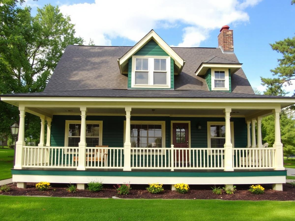 Forest Green Lake House