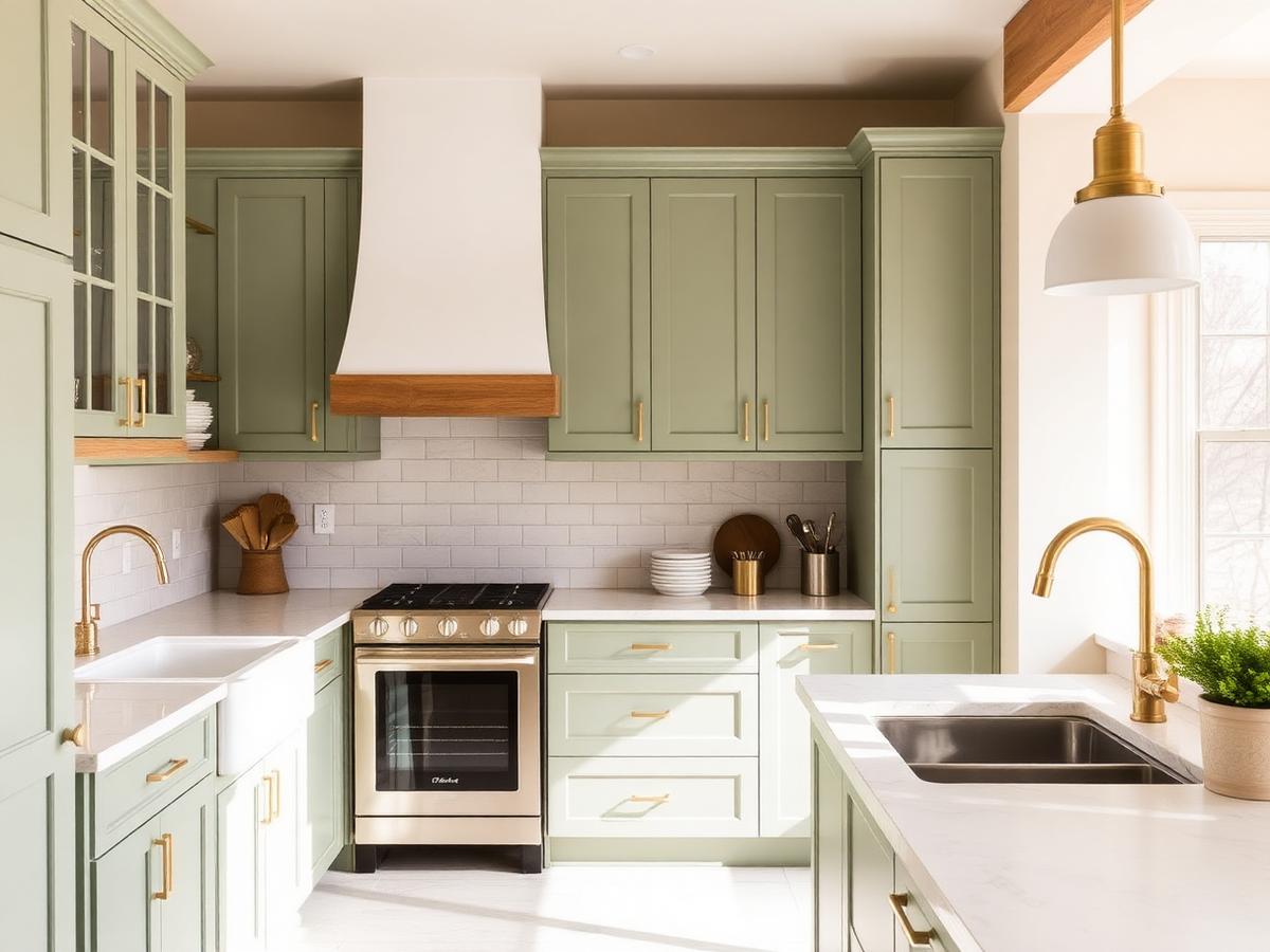 Sage & Brass Kitchen
